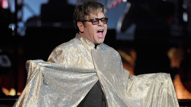 Elton John se apresenta em Las Vegas, em 2011
