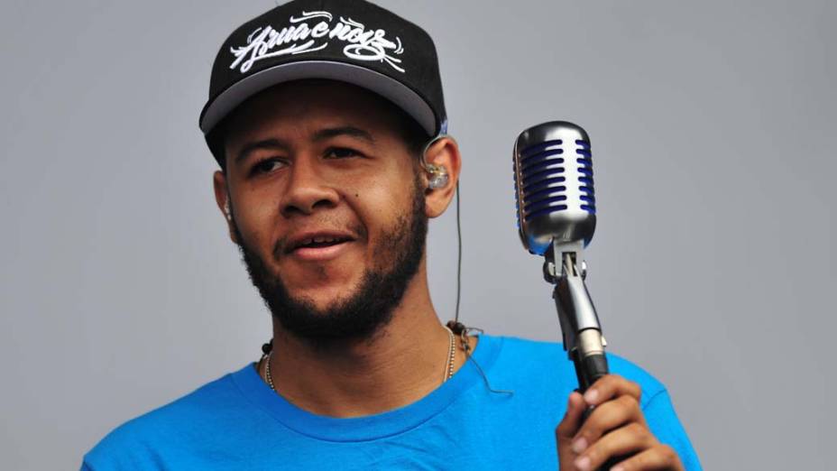 O rapper brasileiro Emicida