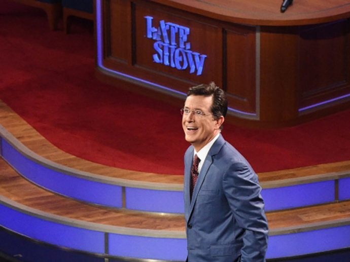 Stephen Colbert estreia no 'The Late Show'