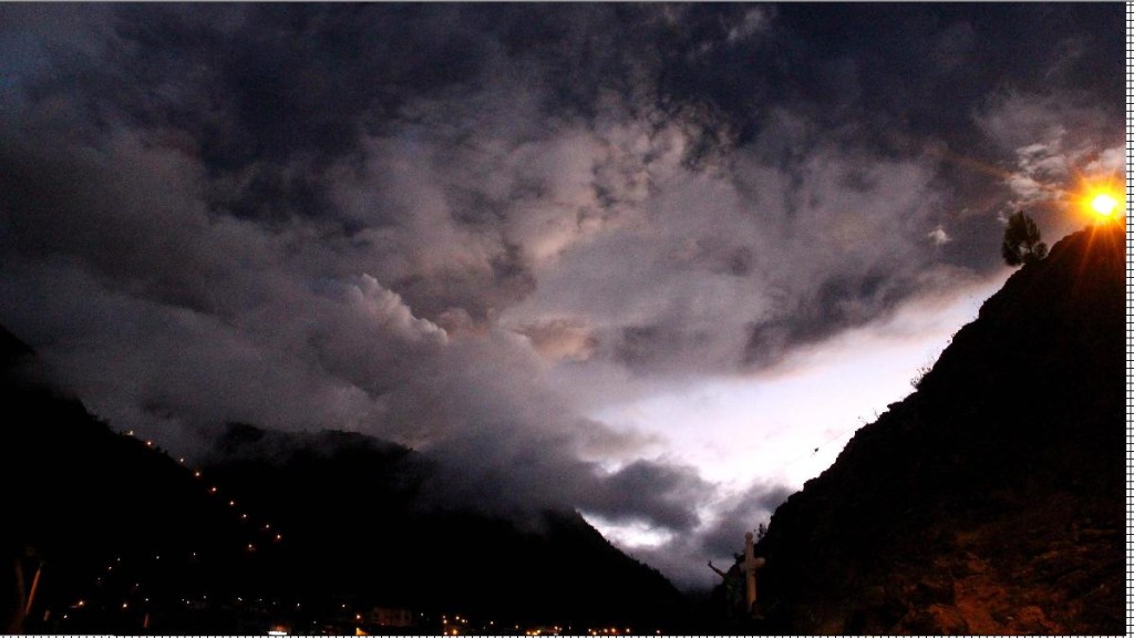 Explosão do vulcão Tungurahua, no Equador