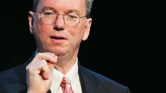 Eric Schmidt, executivo americano que ocupou a presidência do Google