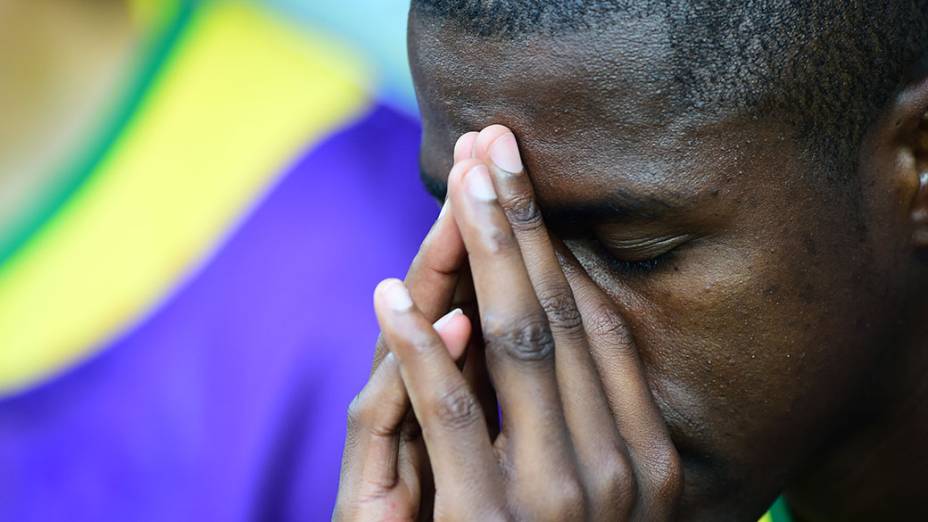 Ramires durante o jogo contra a Alemanha