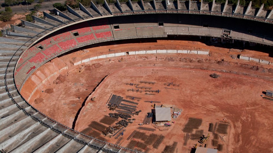 Reforma no estádio Mineirão em Minas Gerais (MG)