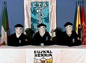 Integrantes do grupo separatista ETA
