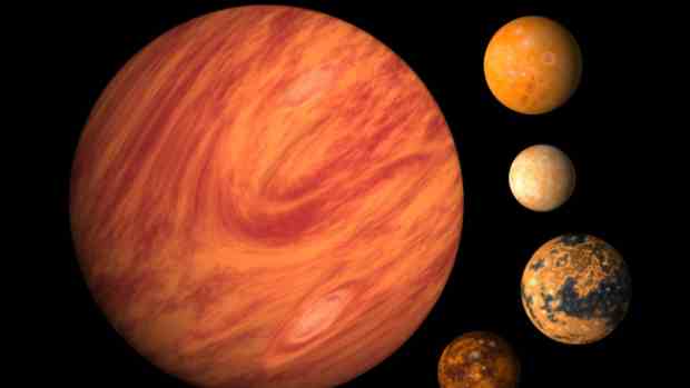 Jupiter e suas luas