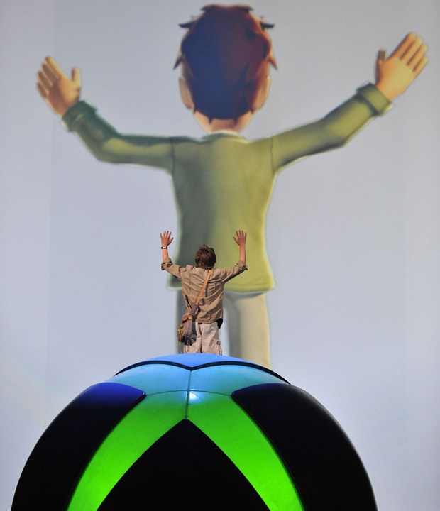 Microsoft apresenta o sensor 'Kinect' ao mercado, durante um evento em Los Angeles, nos EUA