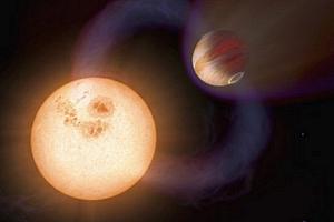 Os novos planetas giram na direção contrária à de suas estrelas