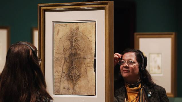 <p>Exposição reúne estudos do corpo-humano realizados por Leonardo Da Vinci</p> <p>Exposição reúne estudos do corpo-humano realizados por Leonardo Da Vinci</p>