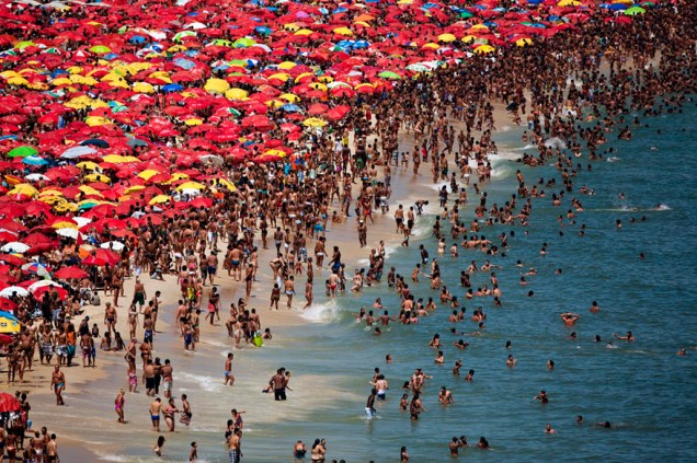 <p>Praia de Ipanema, no Rio de Janeiro</p>