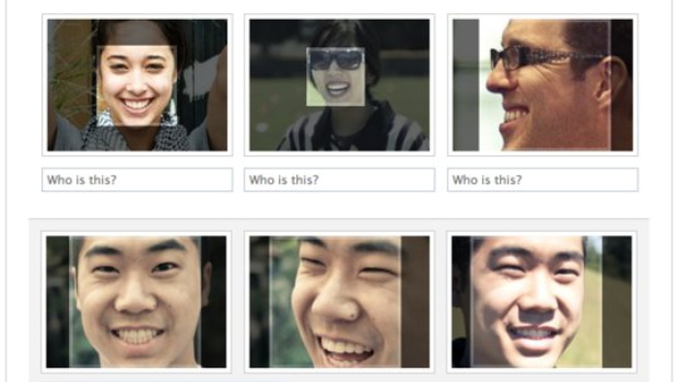 Reconhecimento facial do Facebook