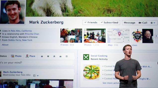 CEO do Facebook apresenta a Timeline, espécie de biografia digital do usuário