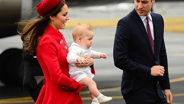 O príncipe William e a duquesa de Cambridge Kate Middleton durante visita à Nova Zelândia