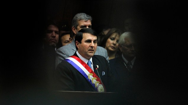 O novo presidente do Paraguai, Federico Franco