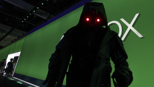 Visitantes durante a feira E3, nos Estados Unidos