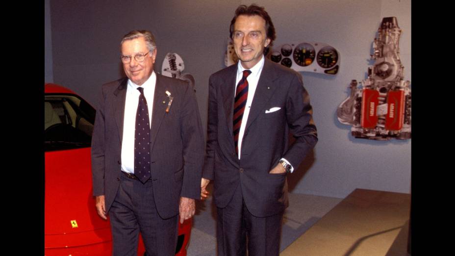 Sergio Pininfarina e Luca di Montezemolo