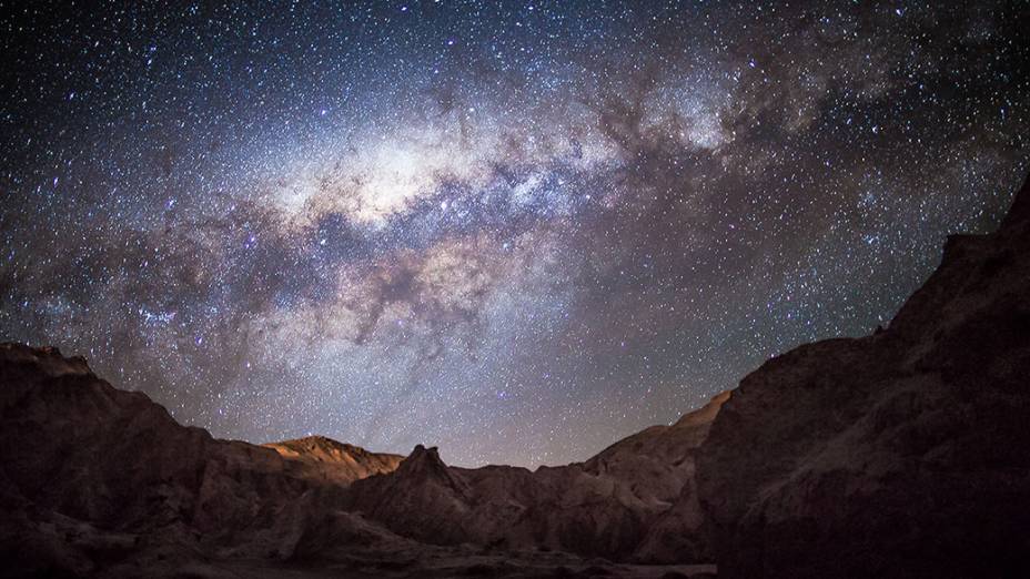 <p>Foto tirada no Deserto do Atacama, norte do Chile</p>
