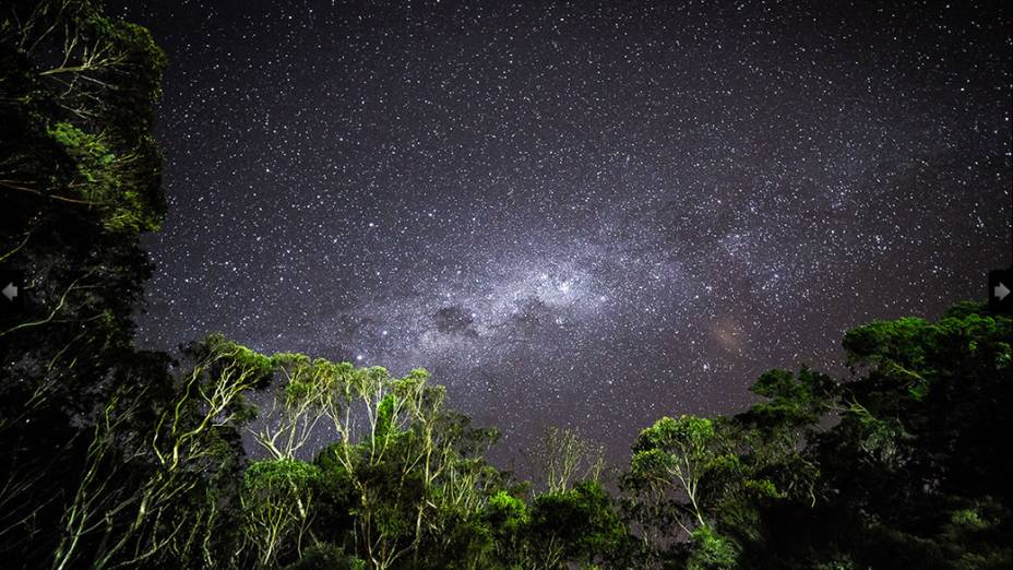 <p>Nesta imagem o fotógrafo capta a Nebulosa do Saco de Carvão, na Austrália</p>