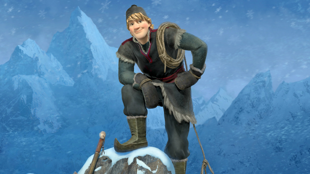 Kristoff, personagem da animação Frozen: Uma Aventura Congelante