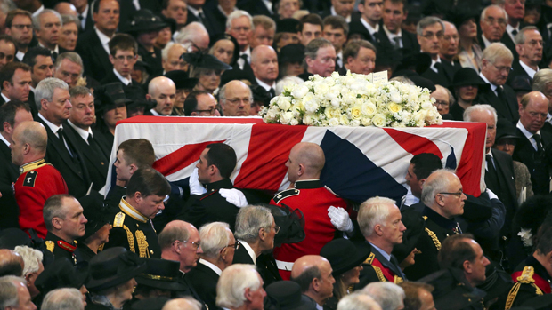 Funeral da ex-primeira-ministra britânica Margaret Thatcher, em Londres