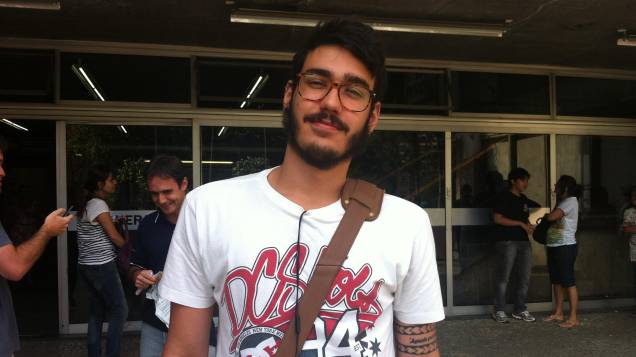Gabriel Rangel, de 18 anos, aprovou o tema da redação do Enem 2013
