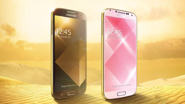 As versões douradas do Galaxy S4