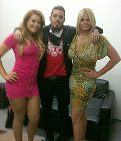 Geisy Arruda, Tico Santa Cruz e Monique Evans