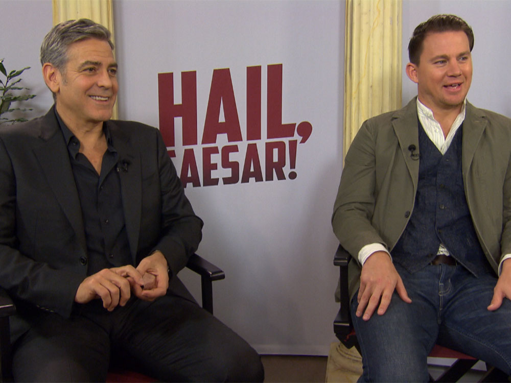 George Clooney e Channing Tatum falam sobre o filme ‘Ave, César’, em entrevista para o site de VEJA