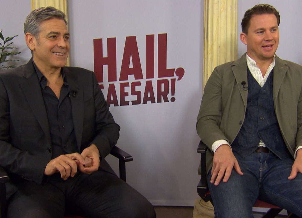 George Clooney e Channing Tatum falam sobre o filme ‘Ave, César’, em entrevista para o site de VEJA