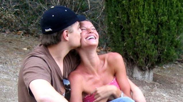 Gisele namorou o astro Leonardo DiCaprio entre 2001 e 2005