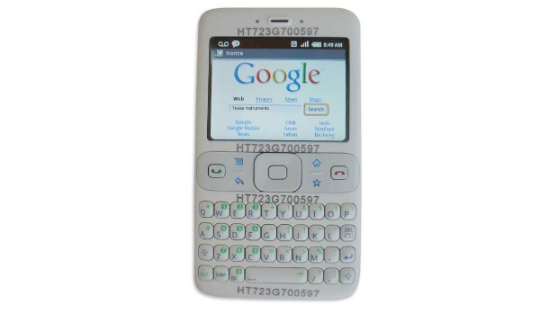 Protótipo de celular com Android de 2006