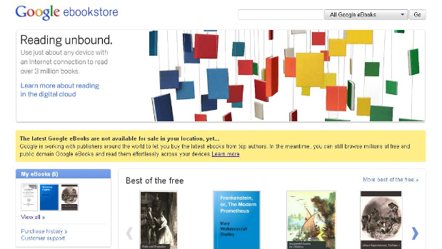 Google eBookstore