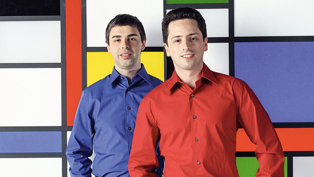Larry Page e Sergei Brin, os criadores do Google: sem medo de arriscar
