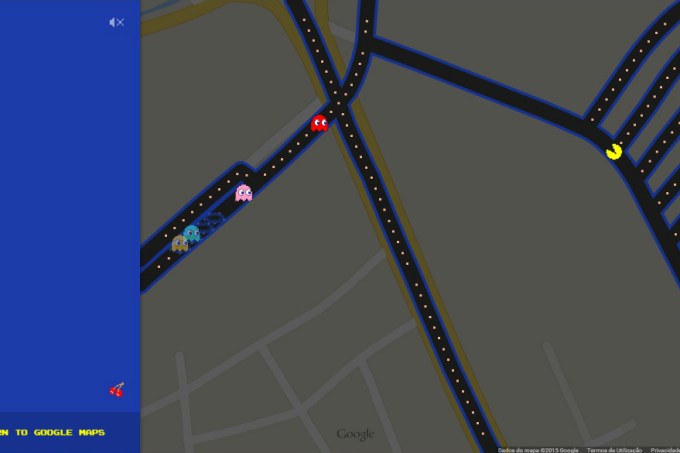 Pac-Man Geo transforma Google Maps em fases de jogo – Tecnoblog