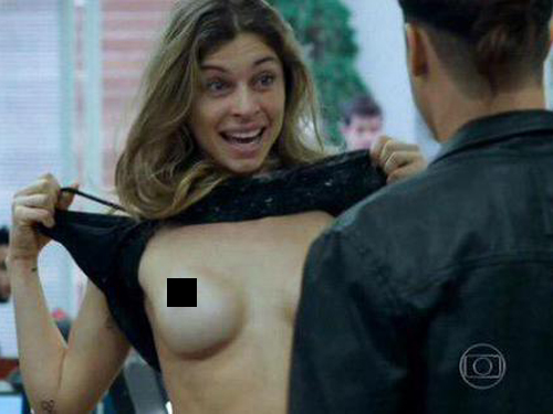 Grazi mostra a comissão de frente em Verdades Secretas
