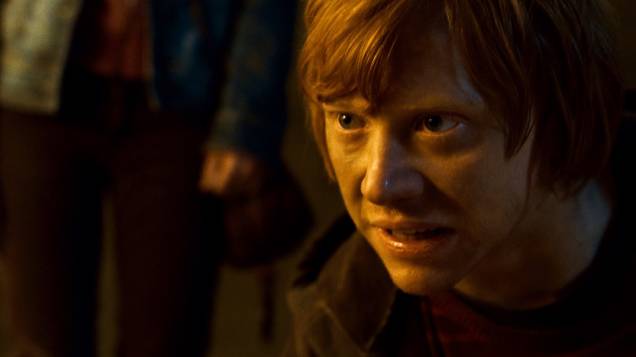 Rupert Grint como Ron Weasley em <em>Harry Potter e as Relíquias da Morte: Parte 2</em>