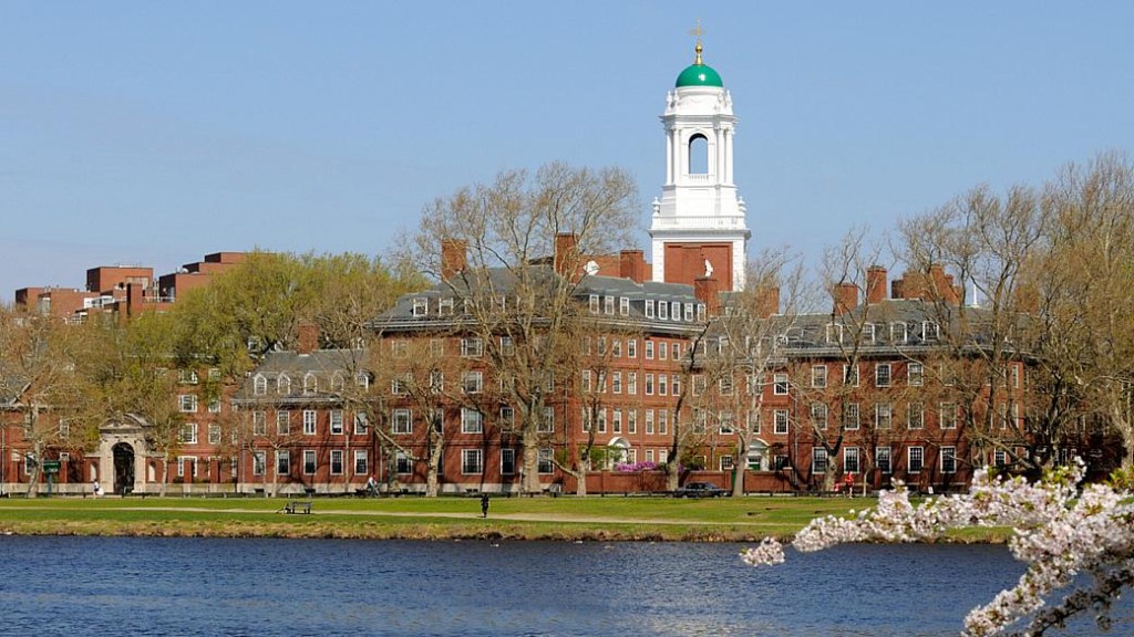 Universidade Harvard, nos Estados Unidos - 4º lugar no ranking do THE