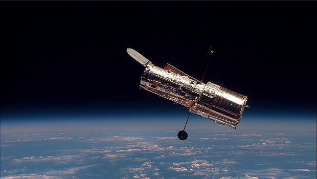 <p>Hubble: imagens captadas pelo telescópio são usadas para um censo sobre a atmosfera de exoplanetas (Nasa)</p>