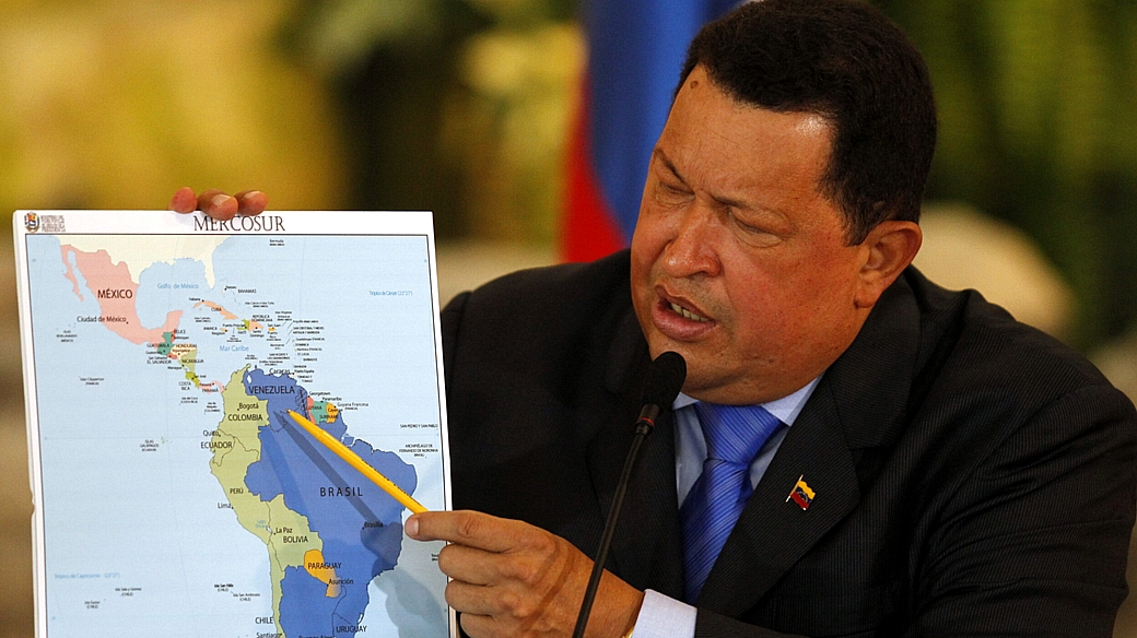 Hugo Chavez, ditador da Venezuela