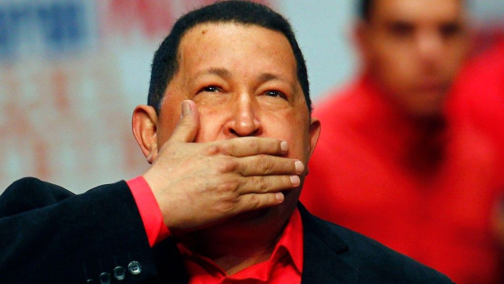 Hugo Chávez, em 2012