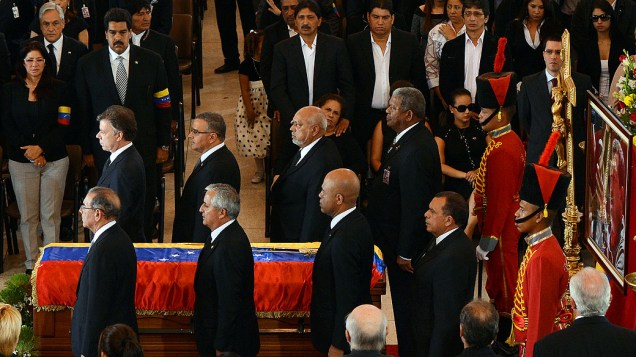 Chefes de estado se reúnem na Venezuela para funeral de Estado de Hugo Chávez
