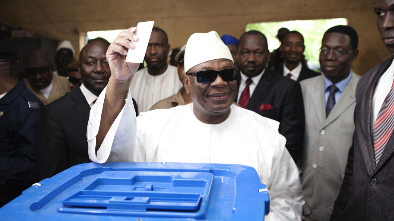 Ibrahim Boubacar Keita, o novo presidente do Mali