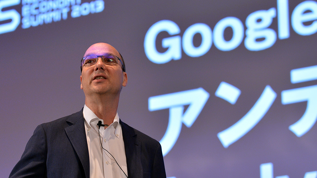 Andy Rubin liderou a divisão de robótica do Google nos últimos meses