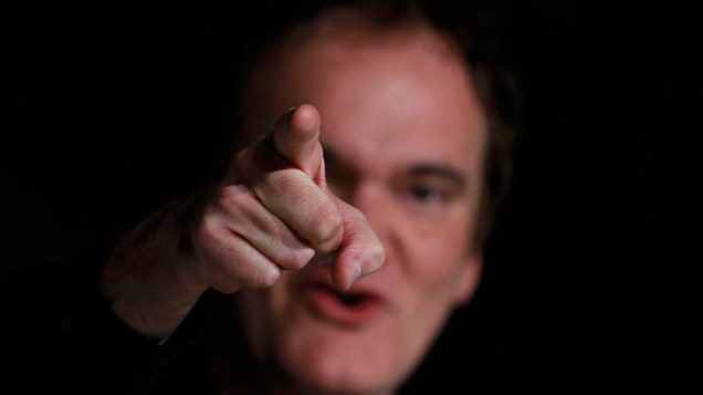 O diretor Quentin Tarantino participa de uma coletiva de imprensa durante o 67º Festival de Cinema de Cannes, na França
