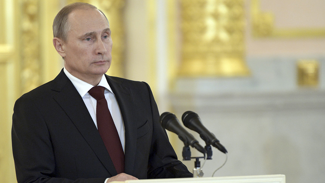 O presidente da Rússia, Vladimir Putin