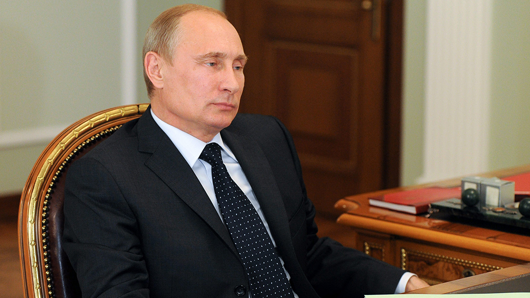 Para o presidente da Rússia, Vladimir Putin, é impossível prever quando os conflitos com a Ucrânia vão terminar