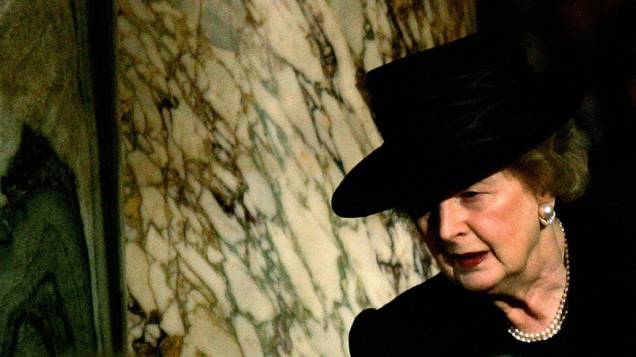 Margaret Thatcher em Londres (2005)