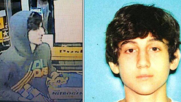 Dzhokhar A. Tsarnaev, de 19 anos, seria o suspeito número 2, que é perseguido em Boston