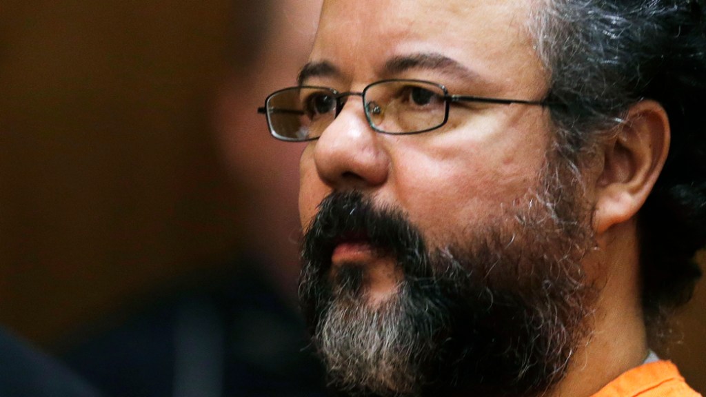 Ariel Castro durante o julgamento que o condenou à prisão perpétua