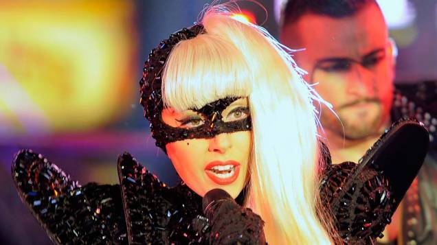 A cantora Lady Gaga, indicada ao Grammy 2012