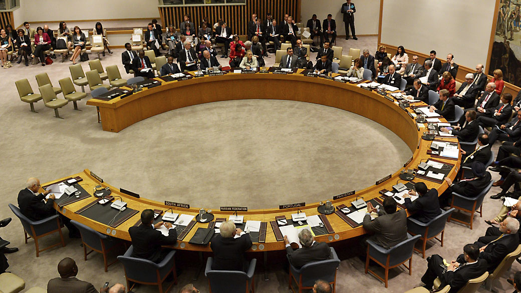 Reunião do Conselho de Segurança da ONU